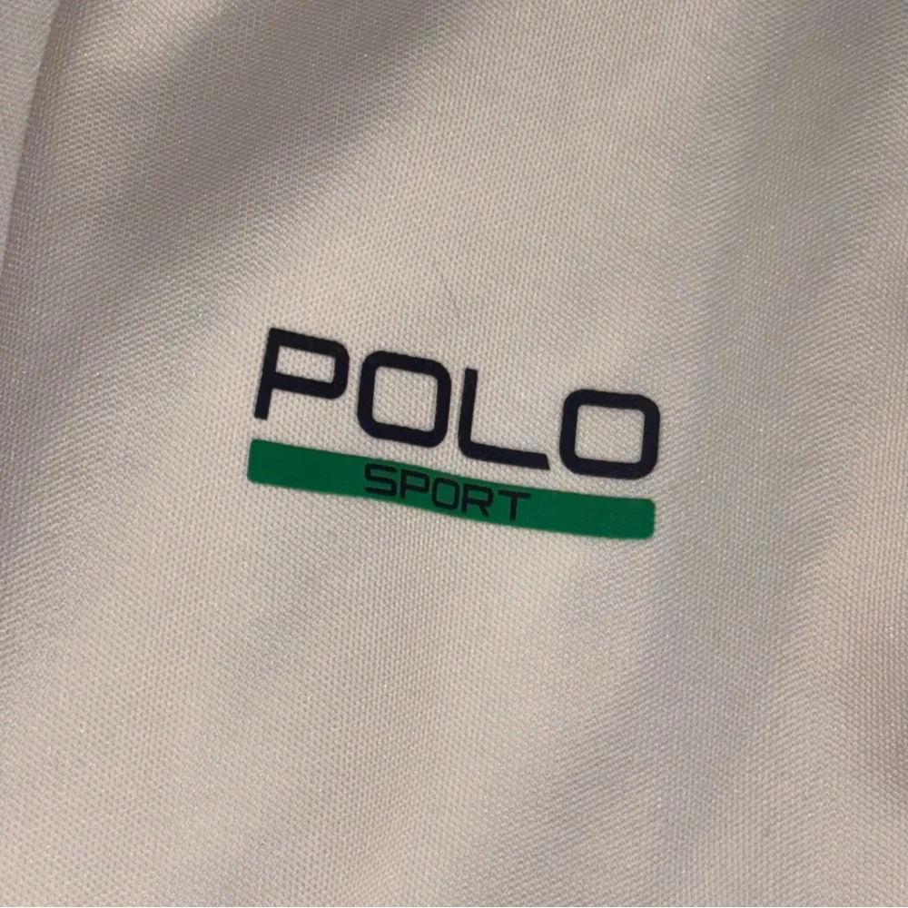 Polo Sport Ralph Lauren Men's Full Zip Sz.XXL Jacket, White Lime Accents EUC - Picture 3 of 8